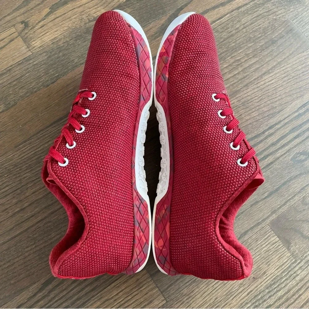 NoBull Fire Heather Red Superfabric Trainers Men 13 Women 14.5